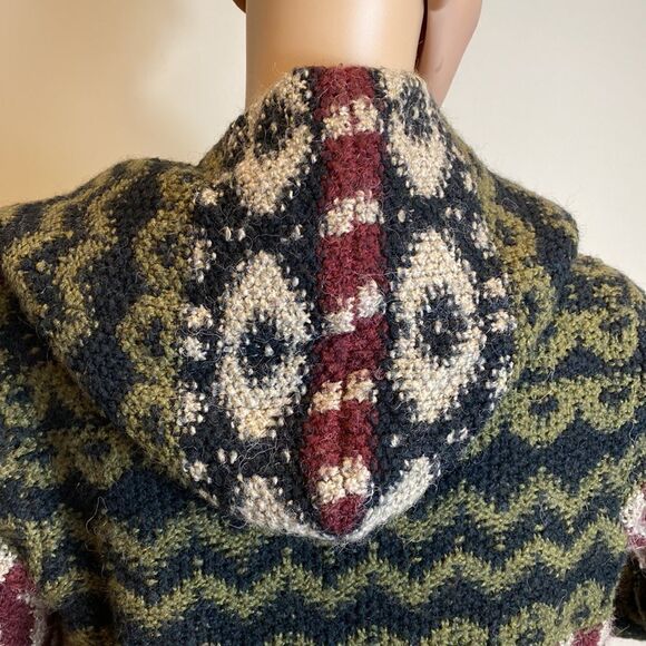 Abercrombie & Fitch Hooded Cardigan Sweater With Pockets Size S - Picture 6 of 9